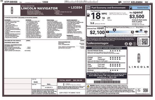 2019 LINCOLN Navigator