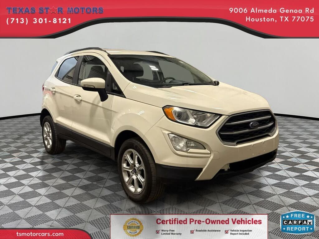2020 FORD Ecosport
