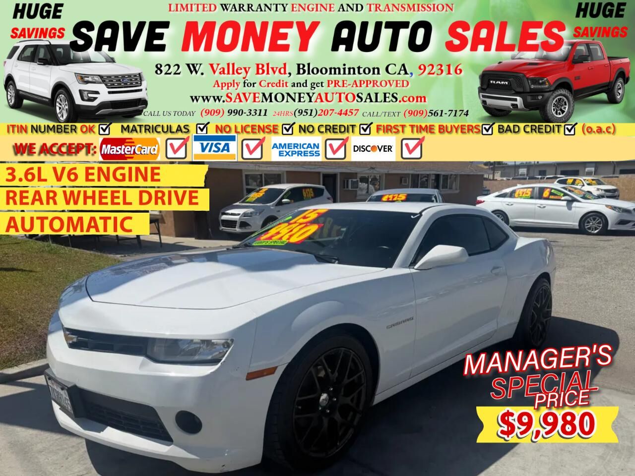 2015 CHEVROLET Camaro