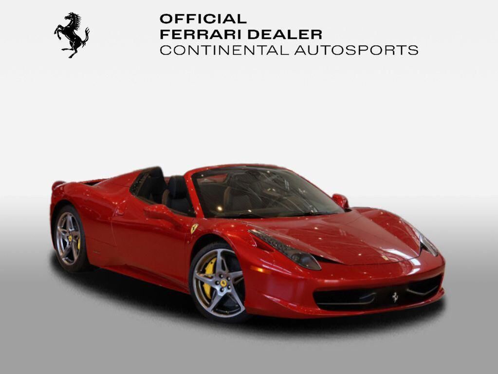 2013 FERRARI 458 Spider