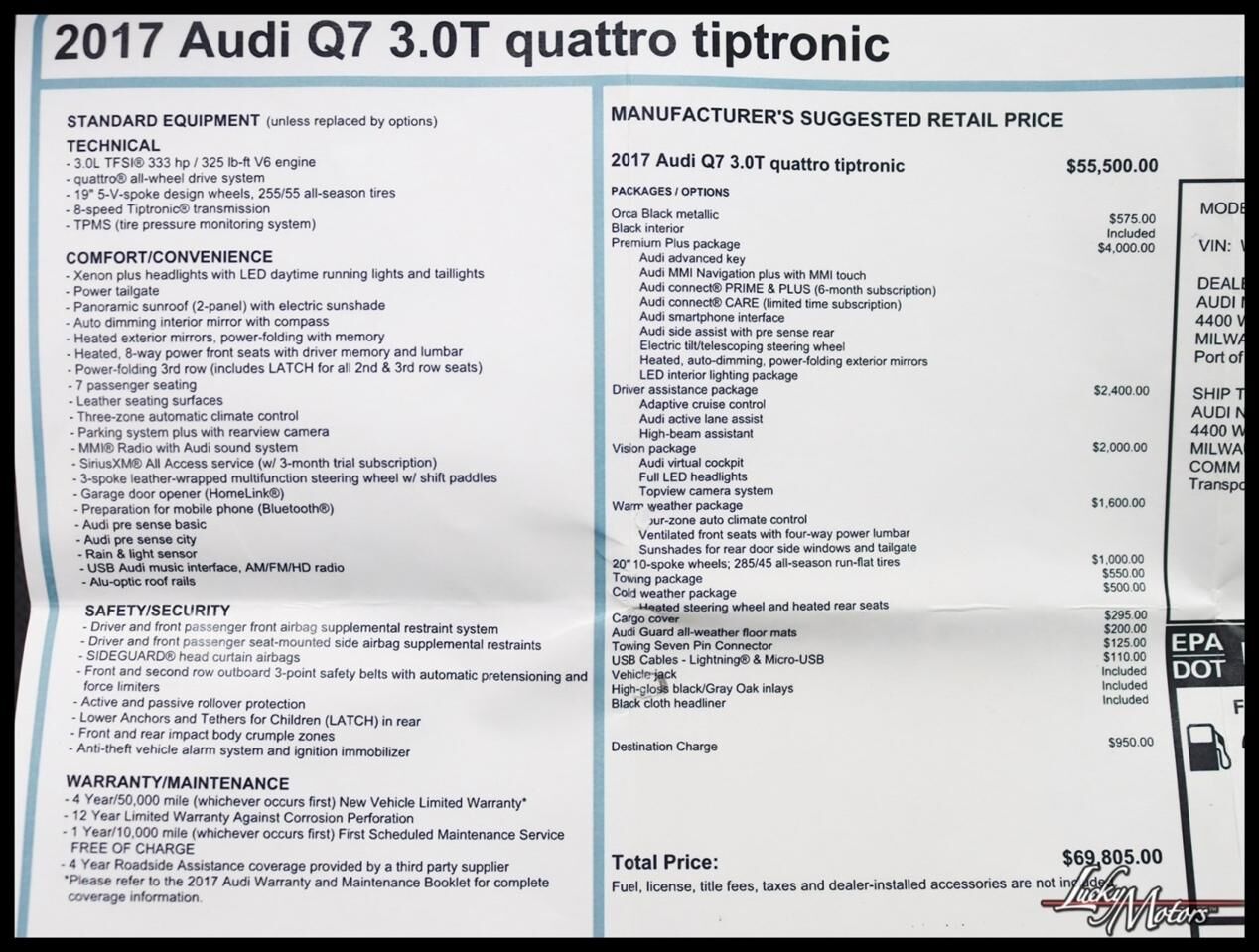 2017 Audi Q7