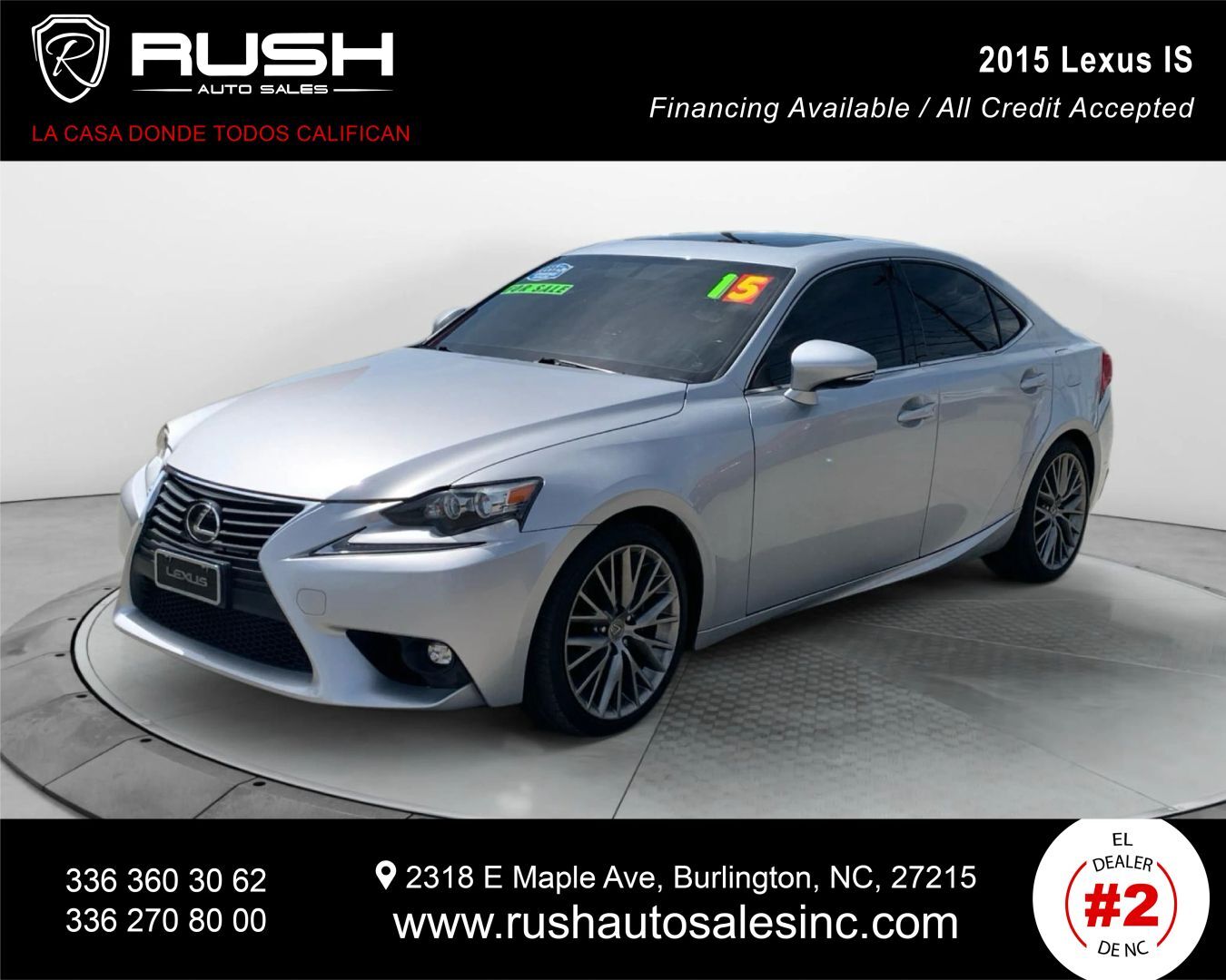 2015 LEXUS IS