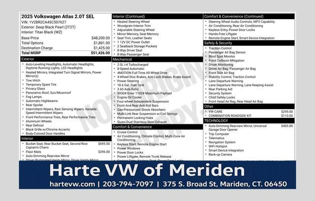 2025 VOLKSWAGEN Atlas