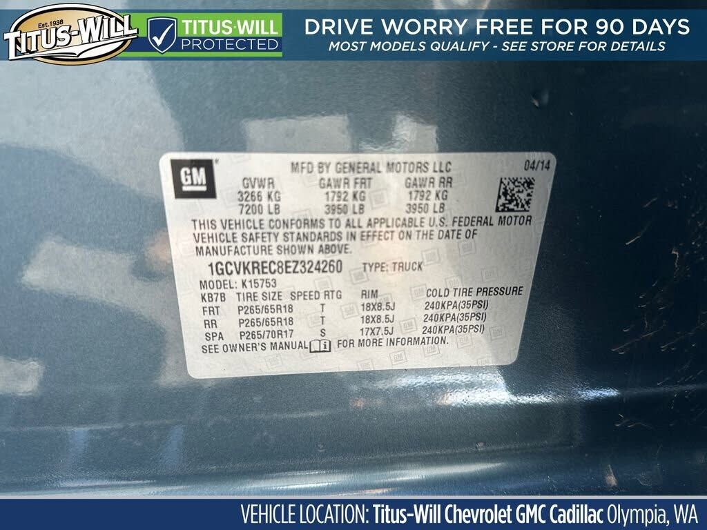 2014 CHEVROLET Silverado