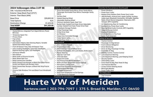 2024 VOLKSWAGEN Atlas 4Motion