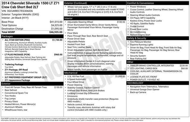 2014 CHEVROLET Silverado