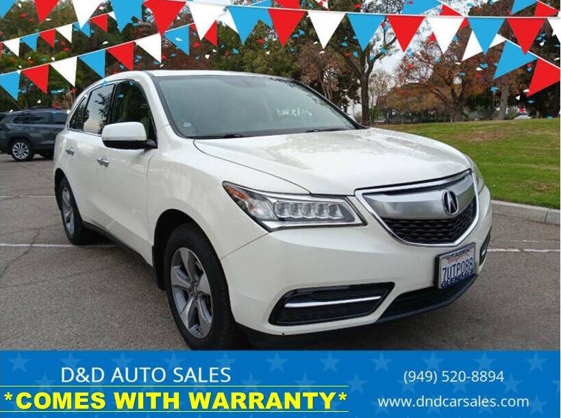 2016 ACURA MDX