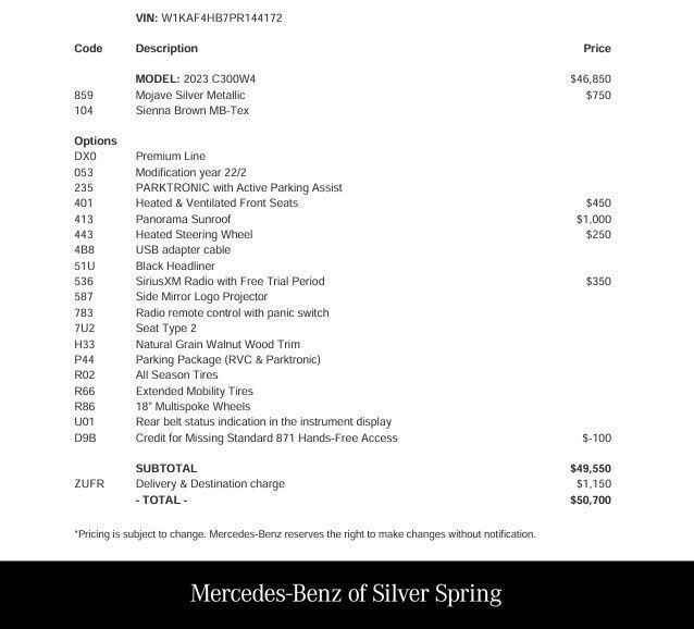 2023 MERCEDES-BENZ GLE-Class