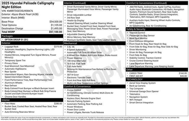 2025 HYUNDAI Palisade