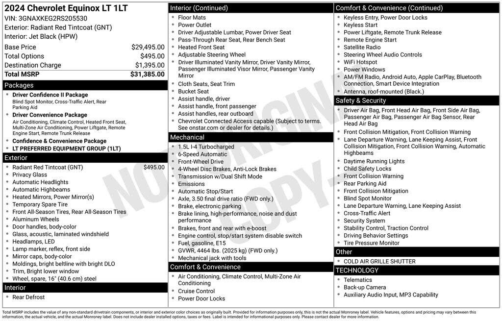 2024 CHEVROLET Equinox