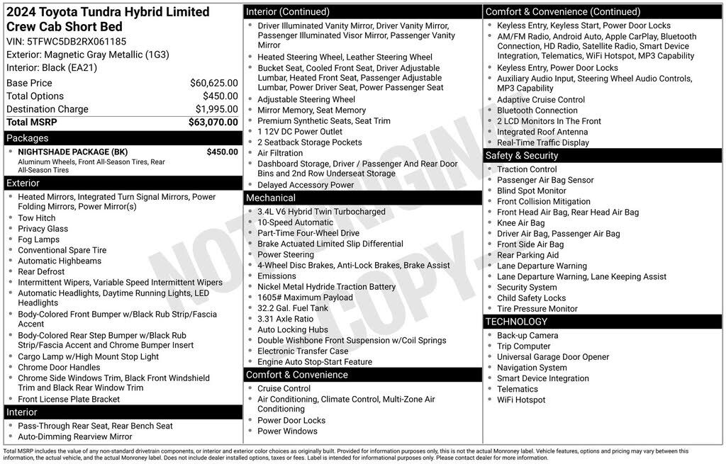 2024 TOYOTA Tundra