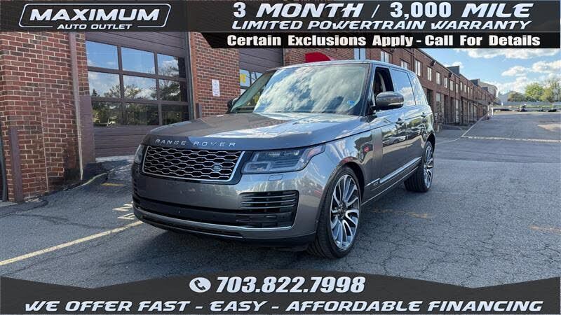 2018 LAND ROVER Range Rover