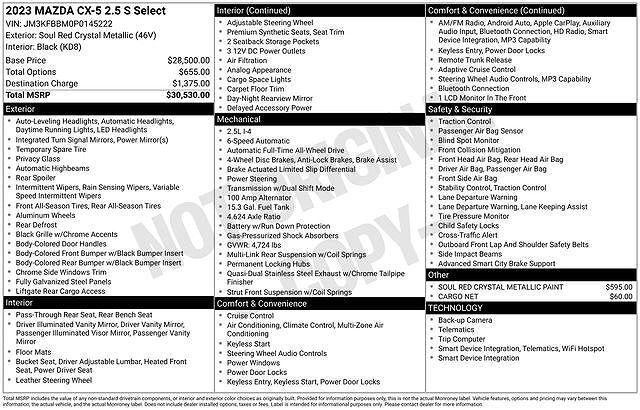2023 MAZDA CX-5