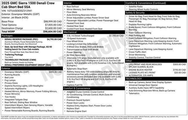 2025 GMC Sierra