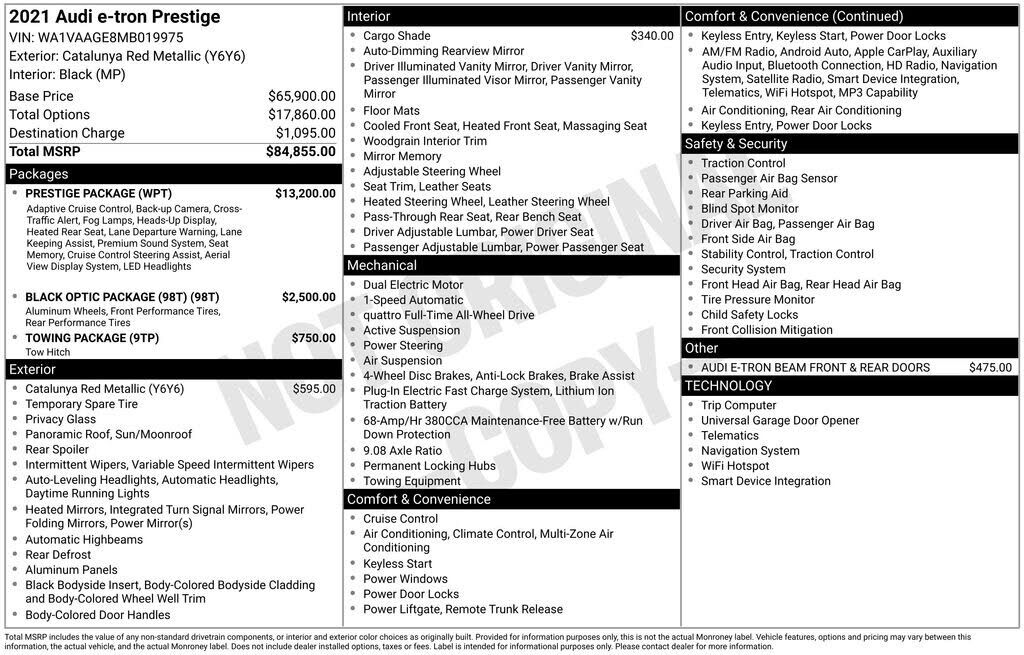 2021 AUDI e-tron