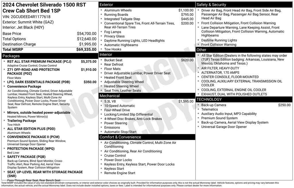 2024 CHEVROLET Silverado