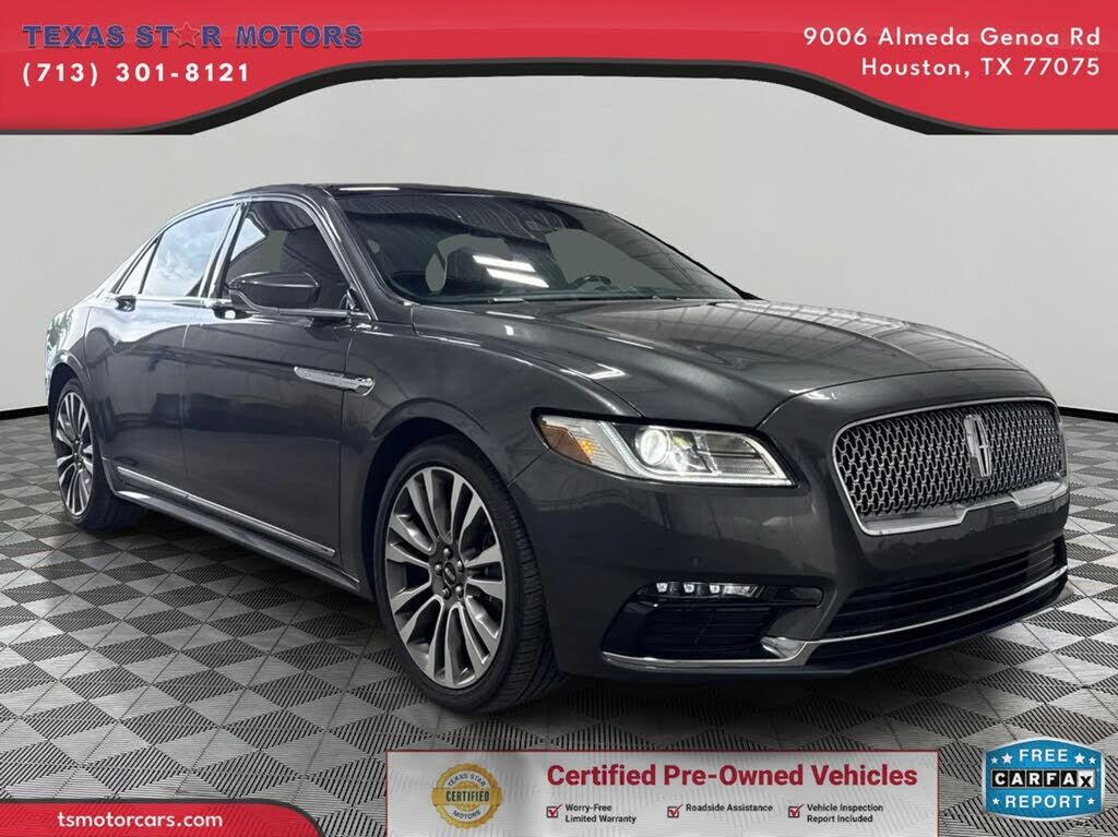 2018 LINCOLN Continental
