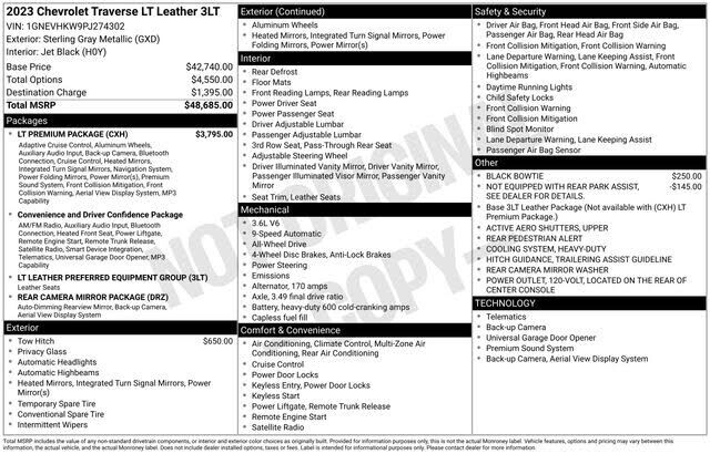 2023 CHEVROLET Traverse