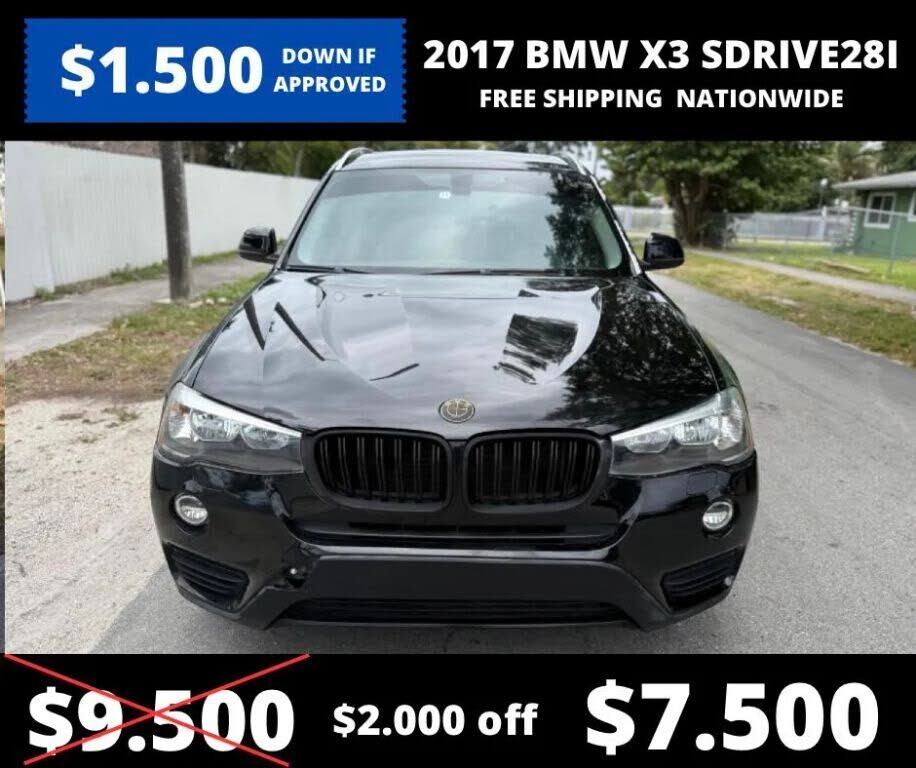 2017 BMW X3