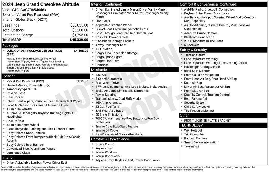 2024 JEEP Grand Cherokee