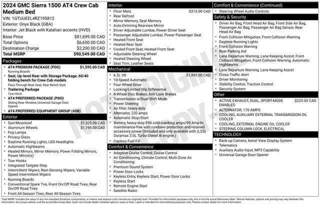 2024 GMC Sierra