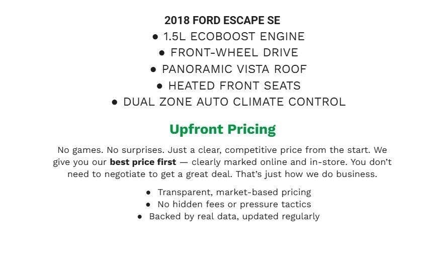 2018 FORD Escape