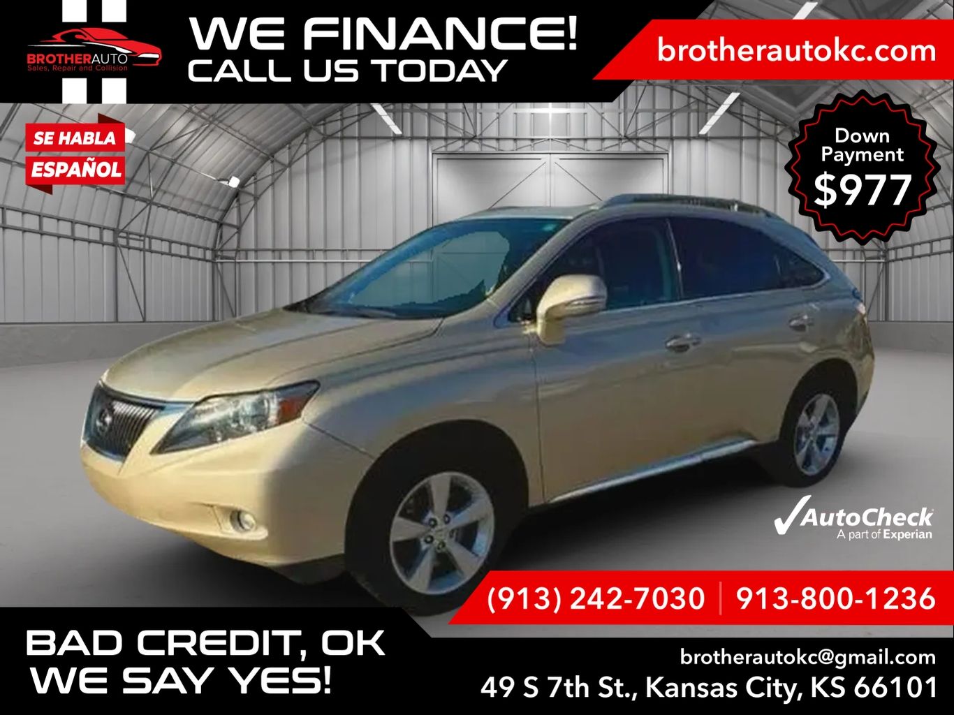2011 LEXUS RX