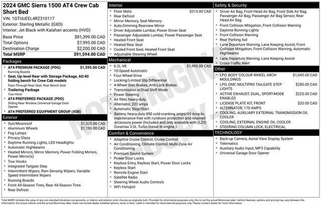 2024 GMC Sierra