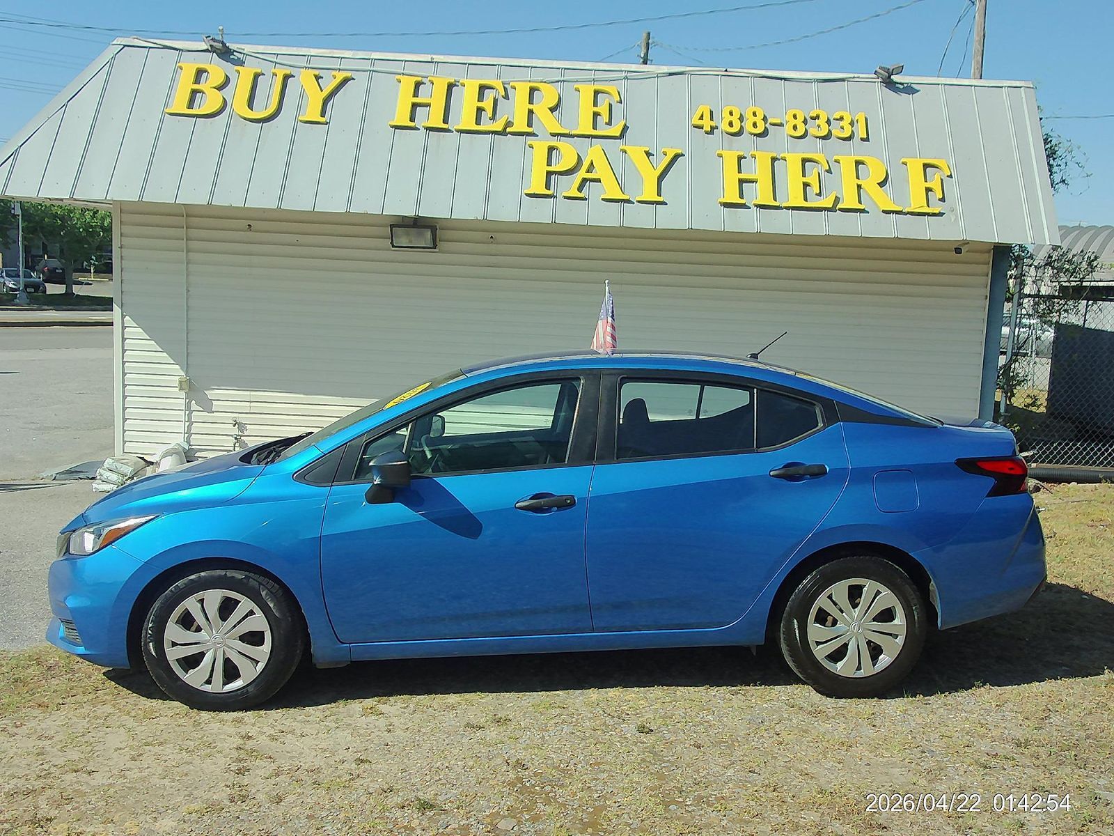 2020 NISSAN Versa