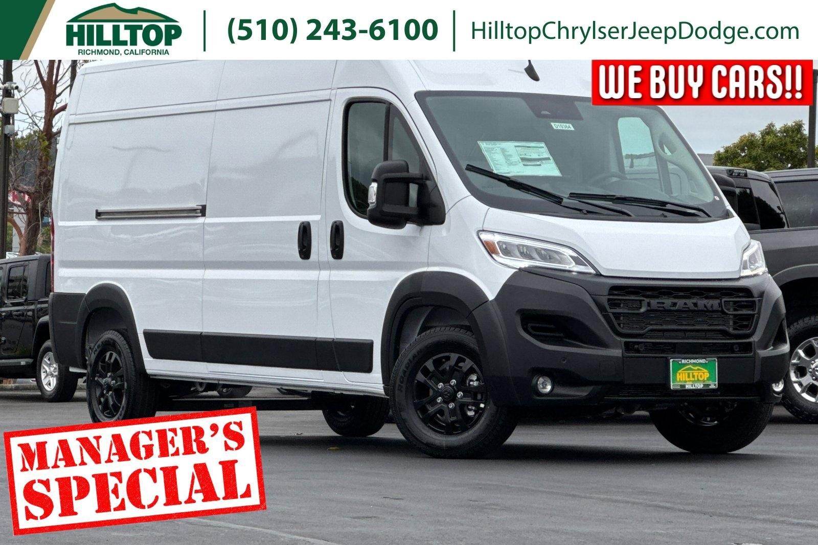 2026 RAM Promaster 2500
