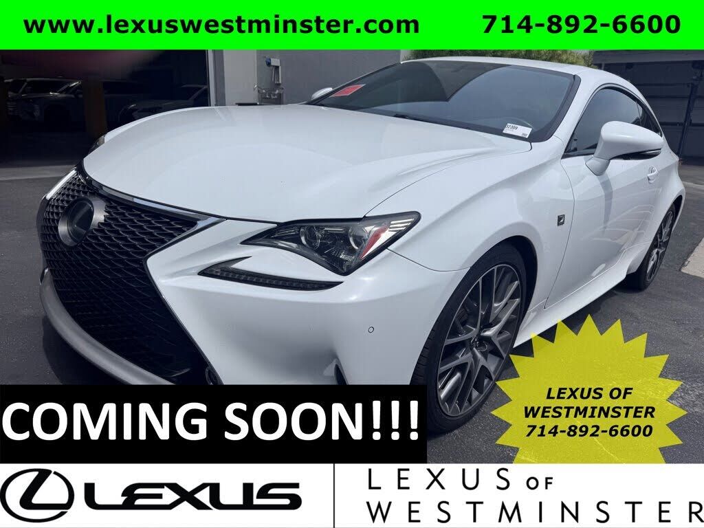 2016 LEXUS RC