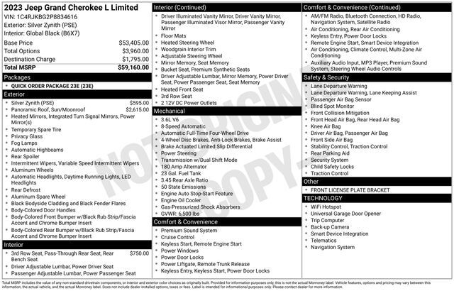 2023 JEEP Grand Cherokee