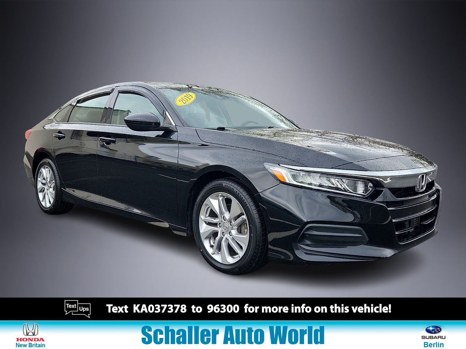 2019 HONDA Accord