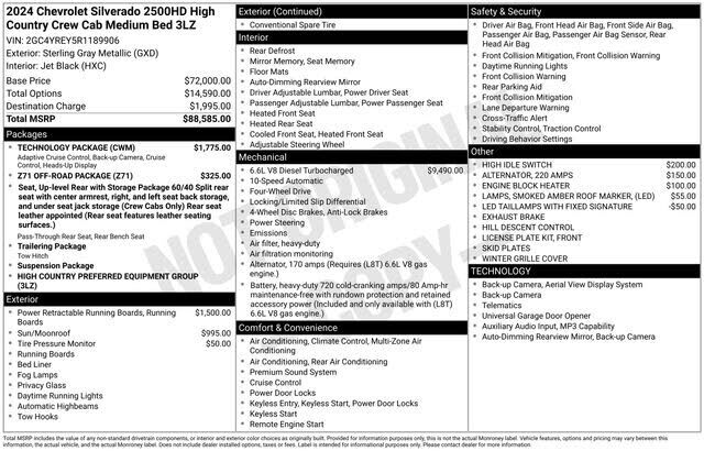 2024 CHEVROLET Silverado HD