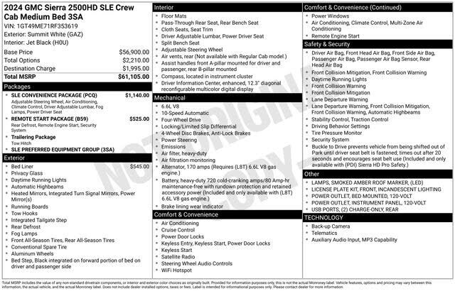 2024 GMC Sierra HD
