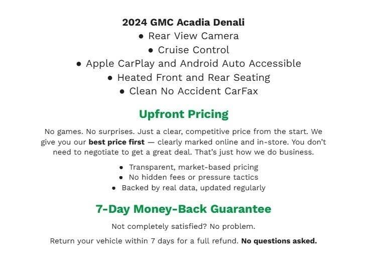 2024 GMC Acadia