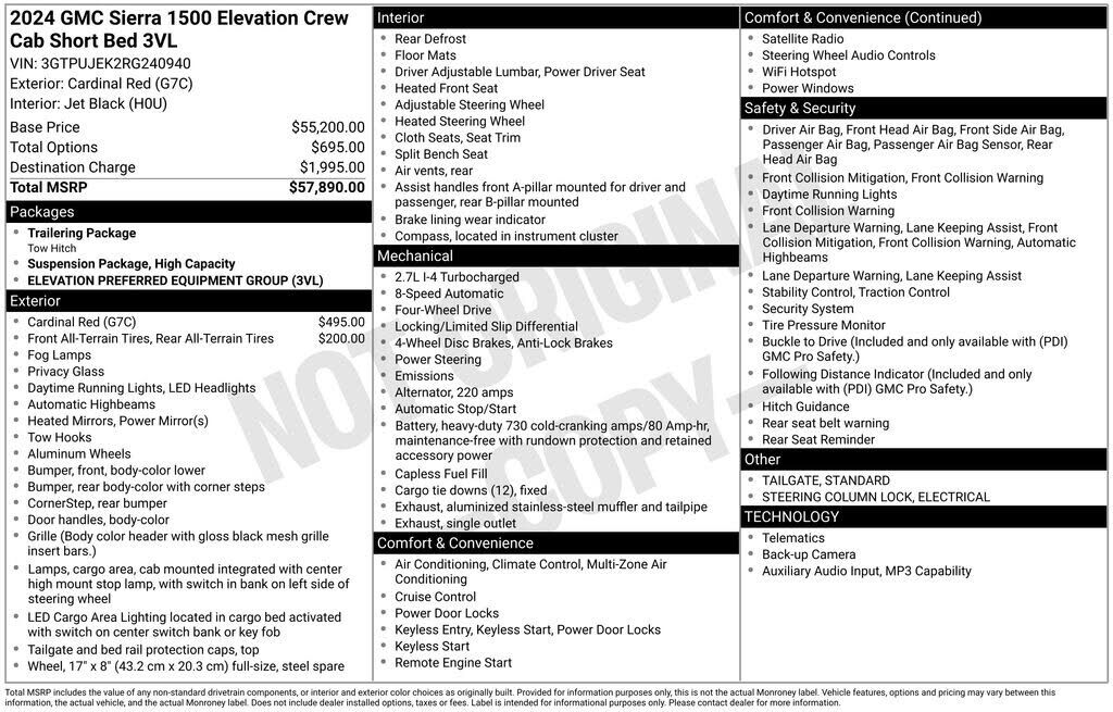 2024 GMC Sierra