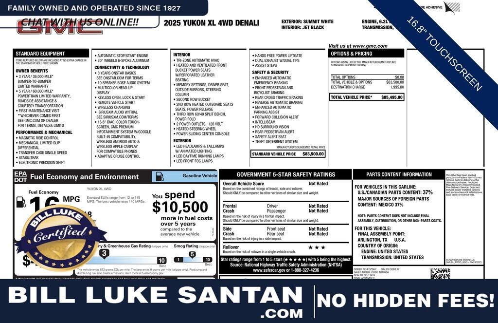 2025 GMC Yukon XL