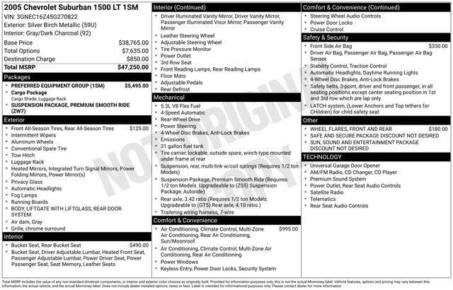 2005 CHEVROLET Suburban