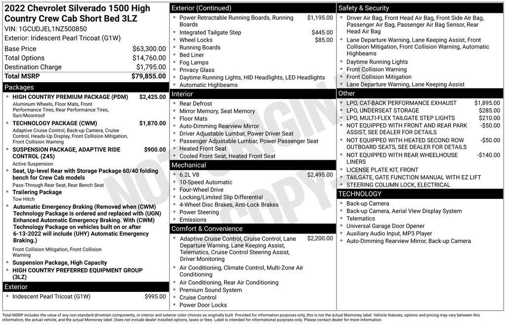 2022 CHEVROLET Silverado