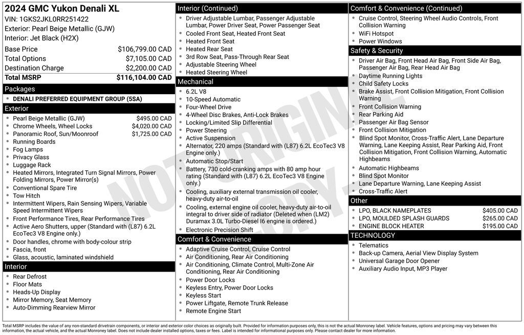2024 GMC Yukon XL