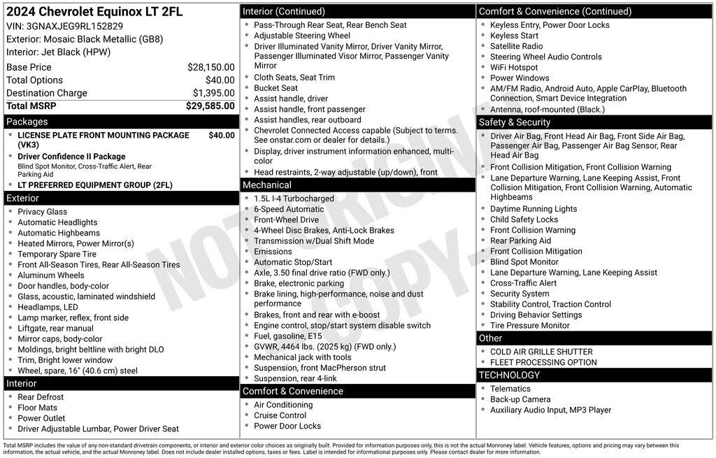 2024 CHEVROLET Equinox