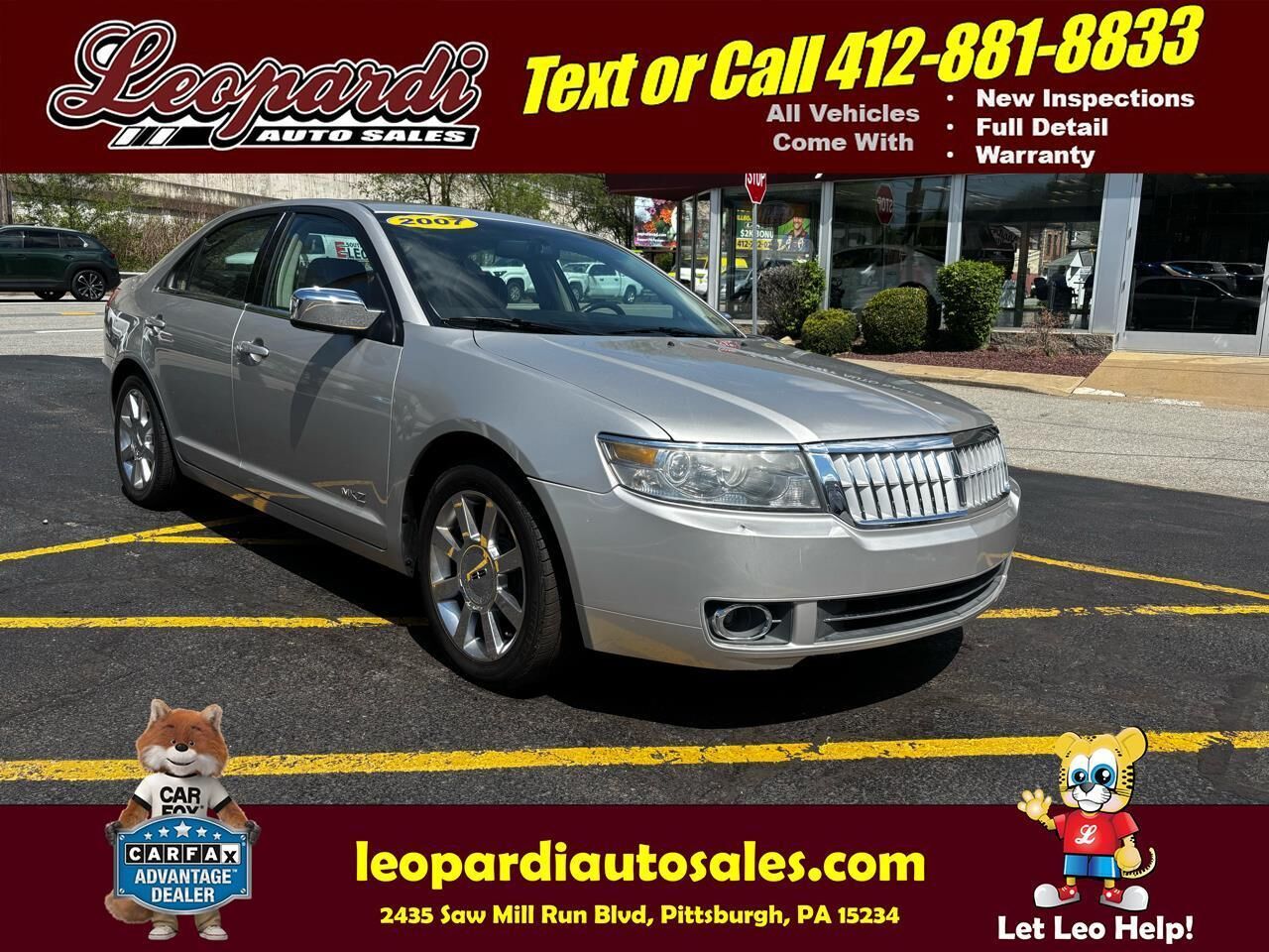 2007 LINCOLN MKZ