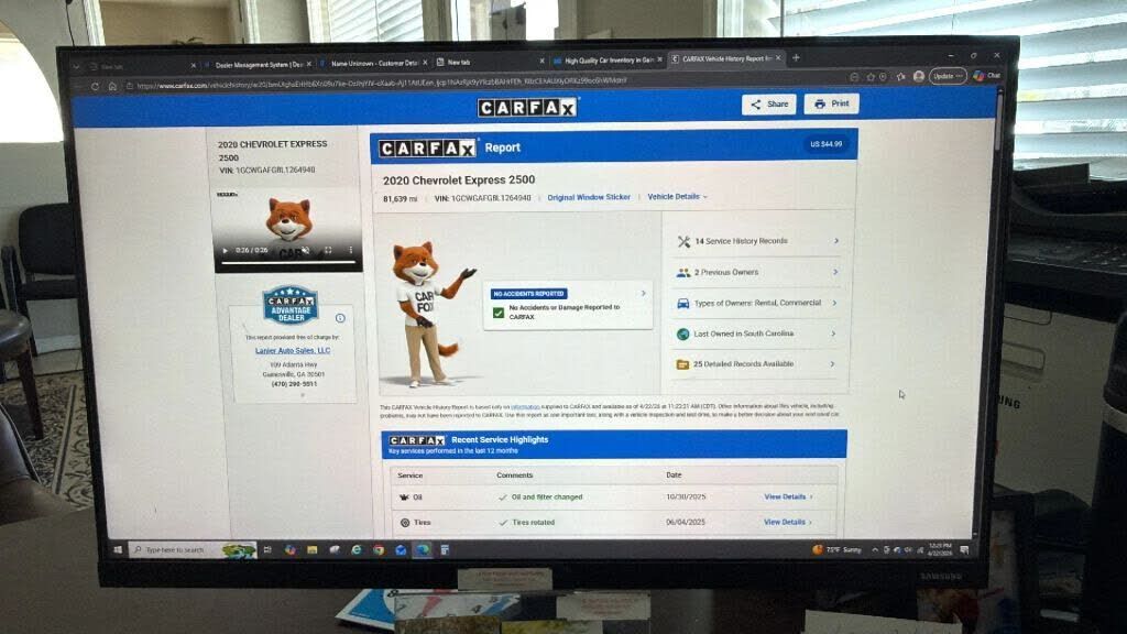 2020 CHEVROLET Express