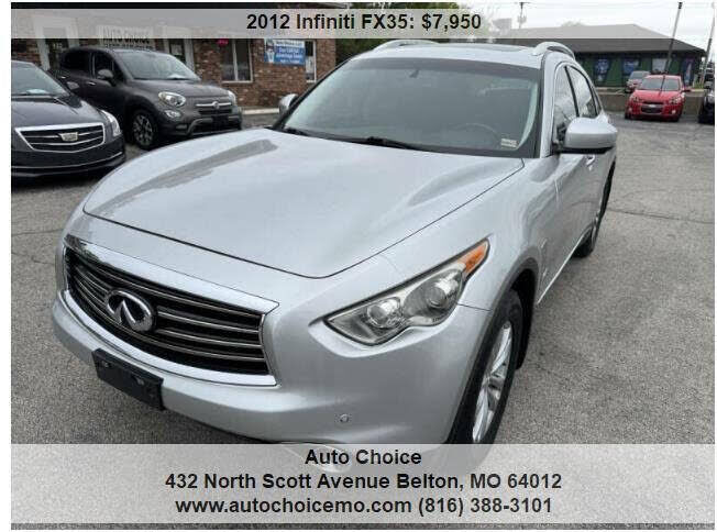 2012 INFINITI FX35