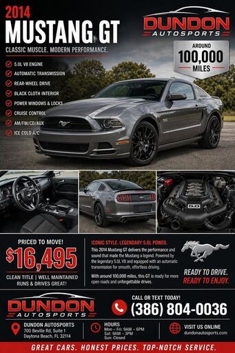 2014 FORD Mustang