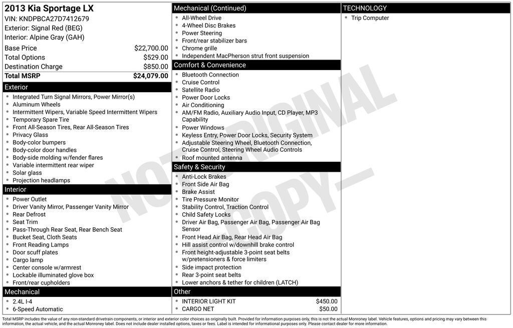 2013 KIA Sportage