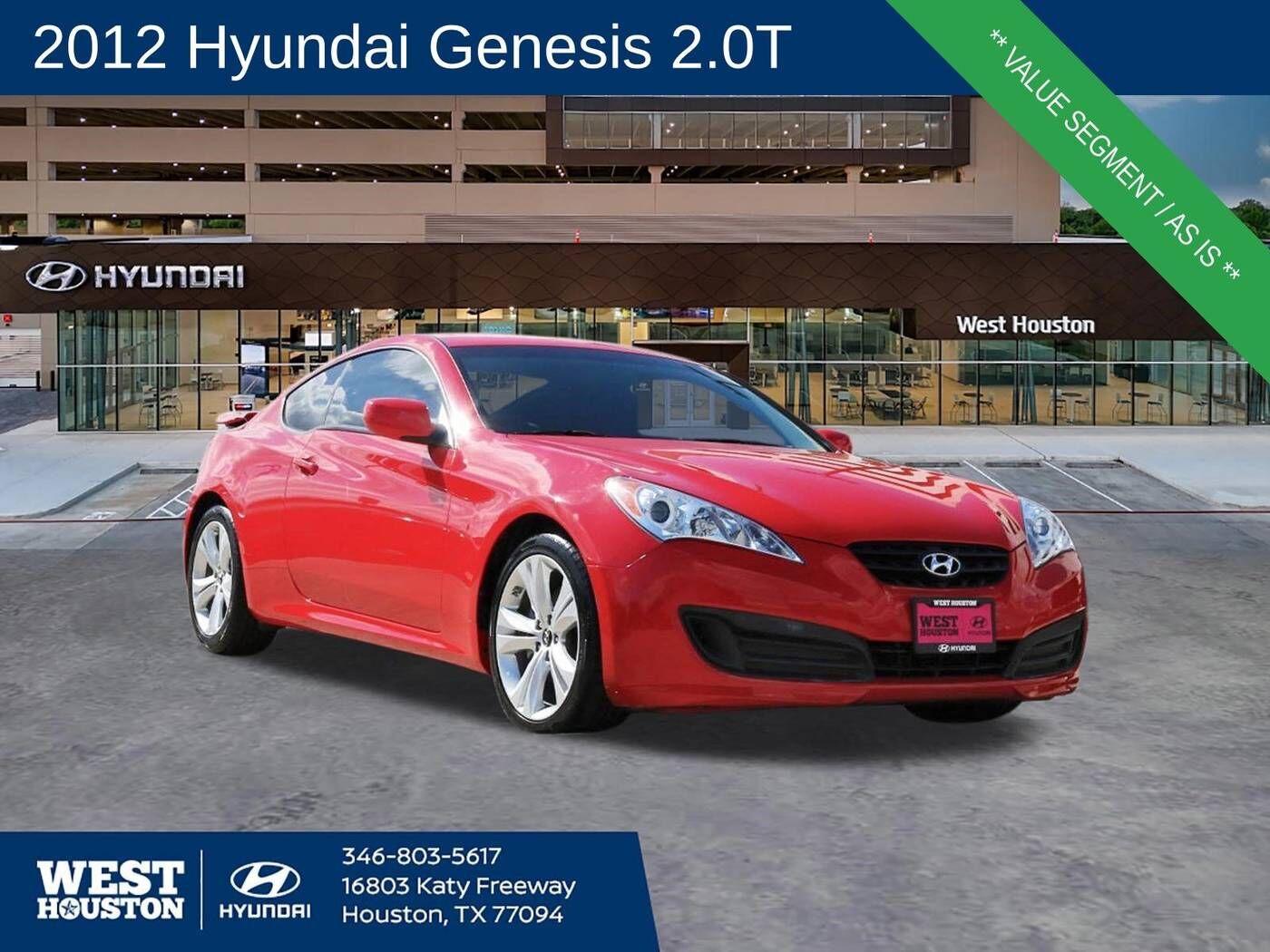 2012 HYUNDAI Genesis Coupe