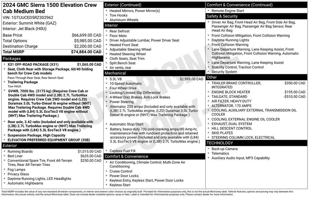 2024 GMC Sierra