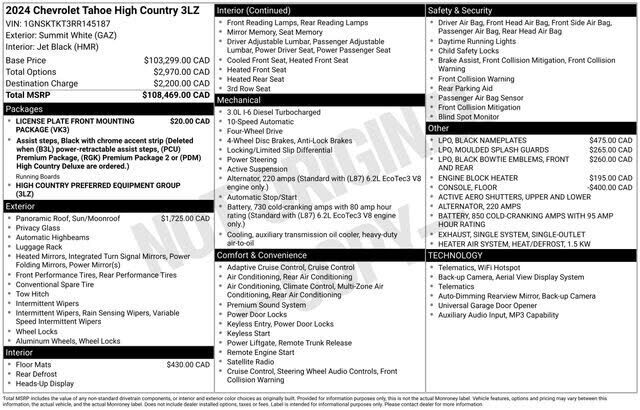 2024 CHEVROLET Tahoe
